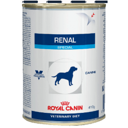 Royal Canin RENAL CANINE SPECIAL (РЕНАЛ КАНИН СПЕШИАЛ) консерва 0,41кг Хроническая почечная недостаточность